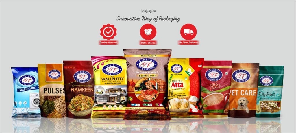 polyester pouch Giriraj Flexipack
